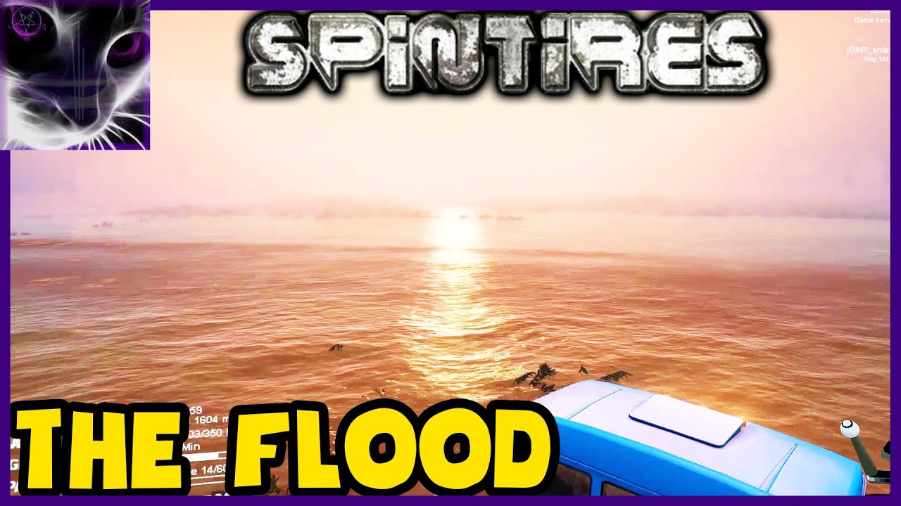 SpinTires Multiplayer - TRIPLE TROUBLE - The Flood (new map)