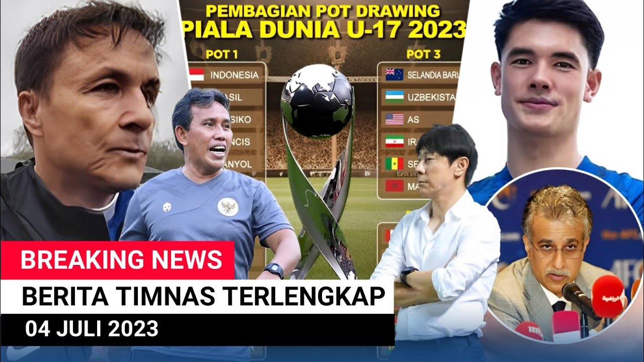 DENNIS WISE TANGANI TIMNAS U17! Presiden AFC Yakin Bersinar ~ TIMNAS
