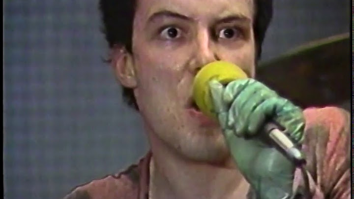 Holiday in Cambodia Live version - Live performance video thumbnail