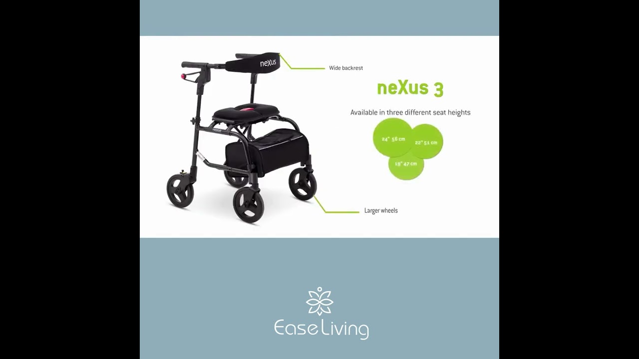 A walker and a wheelchair in one?! You read that right