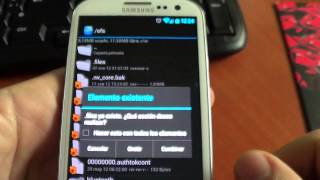 Como restaurar carpeta EFS y salvar nuestro IMEI. Para cualquier telefono Android
