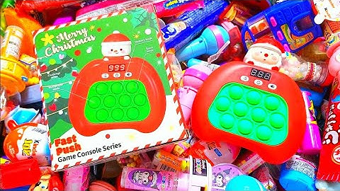 Satisfying with Unboxing & Review of Fast Push Pop It Game Electronic Fidget Toy ASMR