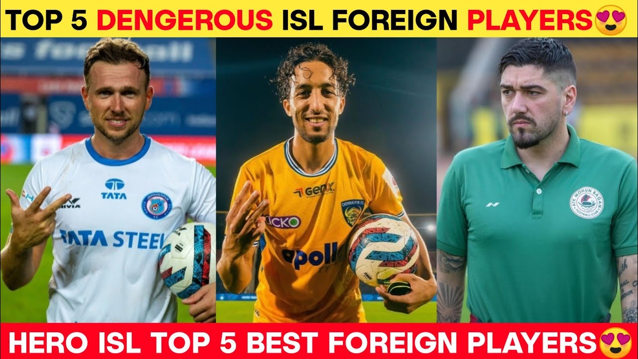 Hero isl top 5 best foreign players😍 | Top 5 dengerous isl foreign players😍