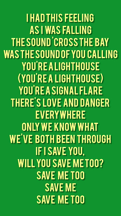Lyrics of My Green Light from The Great Gatsby! (It unfortunately cuts off at the end) #lyrics