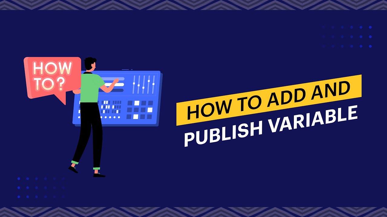 How to create and publish a Variable in Lumenore - YouTube