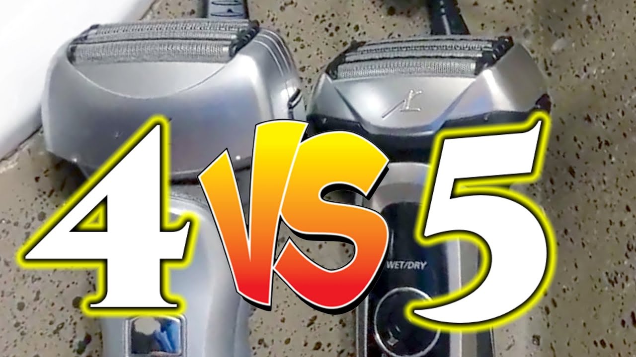 Review, Panasonic Arc5 Electric Razor, and Comparison to Arc4