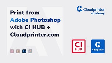 Print from Adobe Photoshop with CI HUB + Cloudprinter.com