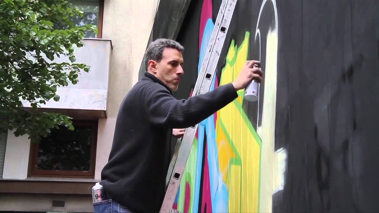 [Street art] : Le M.U.R. : John "Crash" MATOS - Paris (07-04-12)