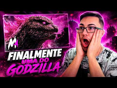 REAGINDO A: M4rkim - REI DOS MONSTROS (Godzilla)
