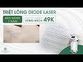 Hasakivn  trit lng diode laser bo hnh 5 nm  tri nghim trit vng nch ch 49k1 ln