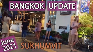 Bangkok Night Streets - Scenes of June 2021 | Vlog 79