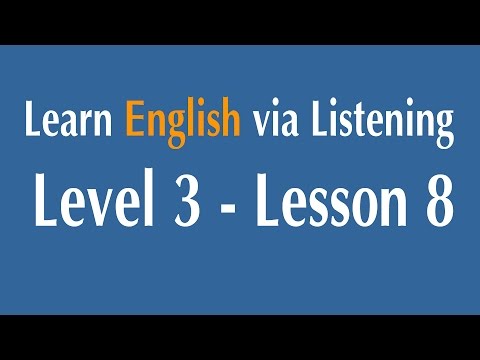 Learn English Via Listening Level 3 - Lesson 8 - Ice Hockey