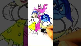 Inside Out 2 BingBong Joy Sadness #insideout2 #coloringpages