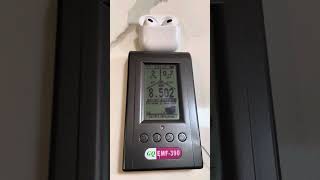 AirPod Pro2, Pro1, 2, SONY WF-1000XM3 &XM5 EMF/RF test comparison