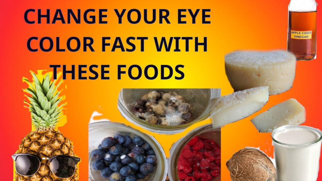 Быстро измените цвет глаз с помощью этих продуктов, приготовленных по принципам первобытной диеты.