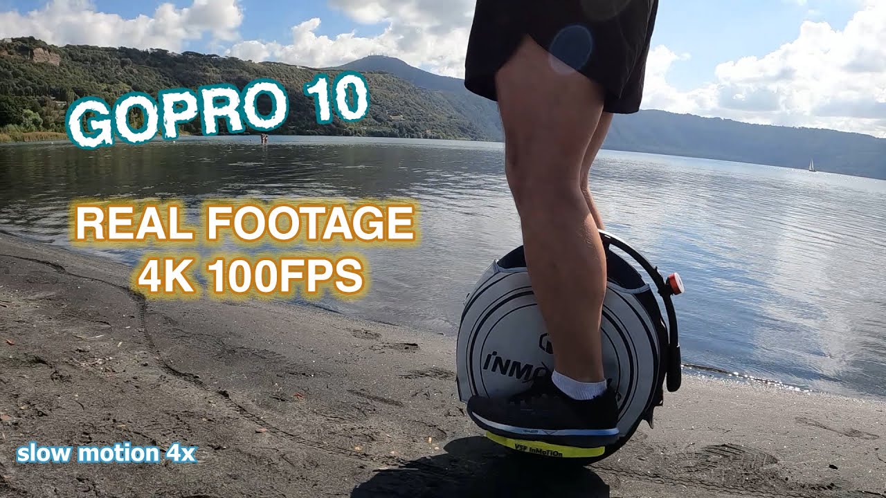 Gopro Hero 10 real footage 4k 100FPS ( no color grading )
