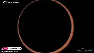 Annular solar eclipse in US peaks! See the 'ring of fire' in time-lapse