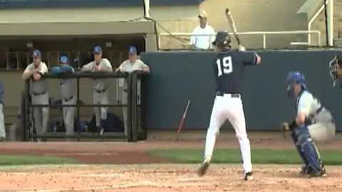 IPFW AT NOTRE DAME BASEBALL PATRICK VEERKAMP HIGHL...