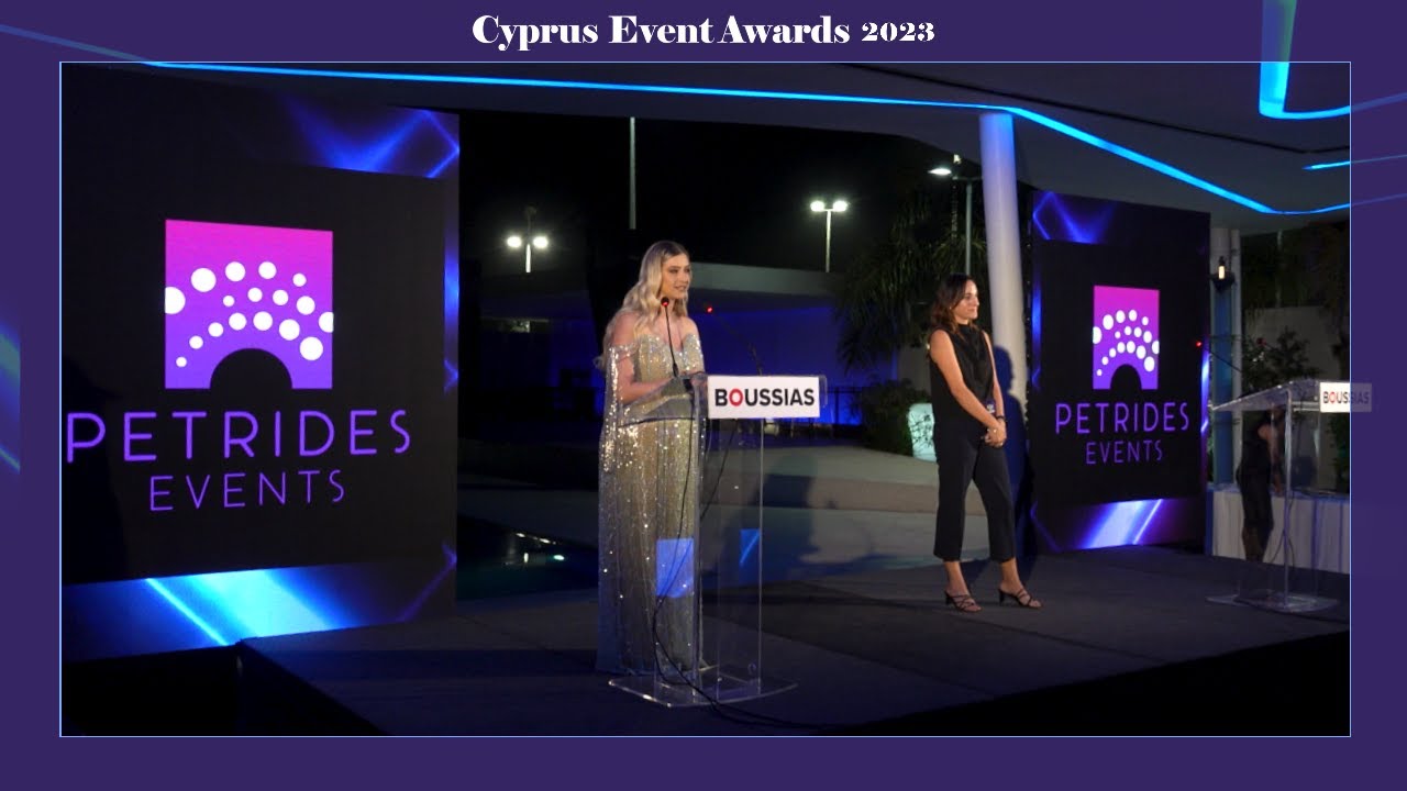 Petrides Events - Cyprus EVENT Awards 2023 Winner