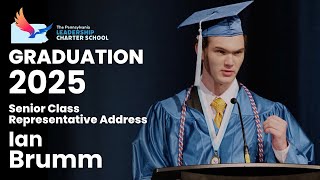 PALCS Graduation 2025: Senior Class Representative Address - Ian Brumm