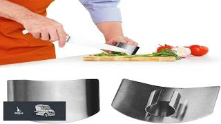 Stainless Steel Finger Guard 2023 New Finger Protector for Cutting Food Premium