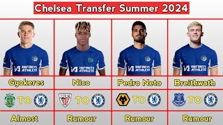 Chelsea Transfer Summer 2024 ~ Confirmed & Rumours With Gyokeres ~ Update 1 May 2024