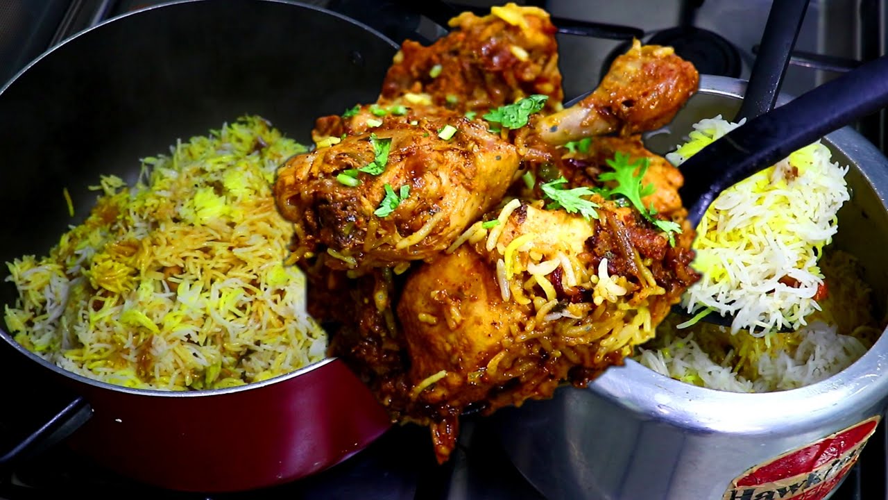 കുക്കർ ചിക്കൻബിരിയാണി ഒന്നും പറയാനില്ല👌ഇനി ഒരിക്കൽ ഇങ്ങനെ ഉണ്ടാക്കി നോക്കൂ Hyderabad chicken biryani