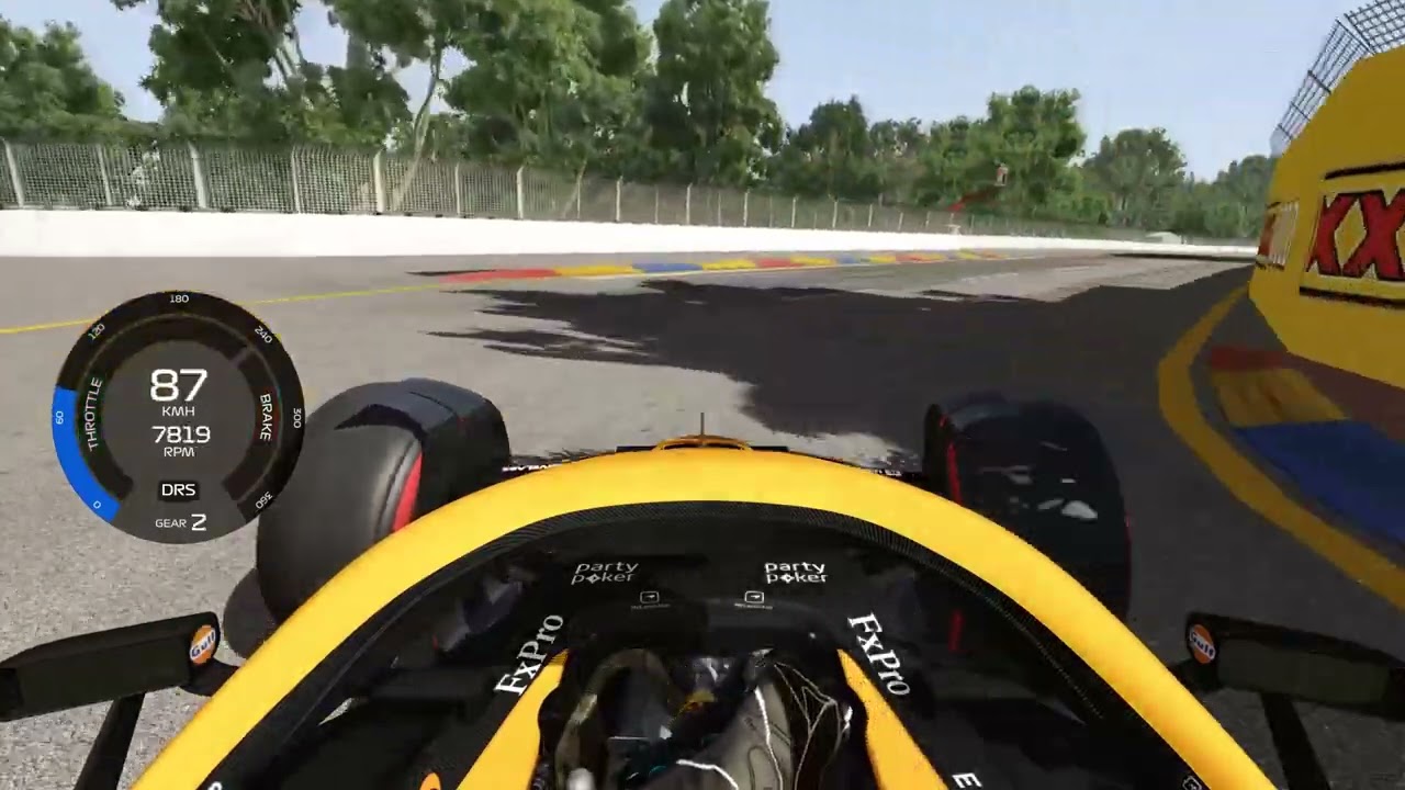 F1 2022 Onboard lap on Adelaide Street Circuit