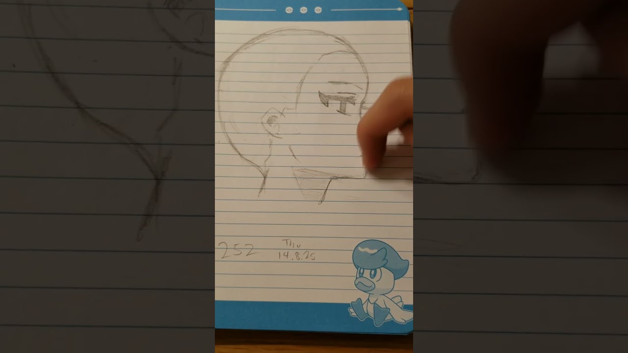 Day 252 Of Learning How To Draw Direct Reference Again Practice Side Profile 14 