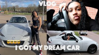 I GOT MY DREAM CAR | VLOG | 2018 Mazda MX-5 Miata RF