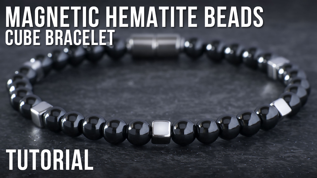 Magnetic Hematite Round 8mm Black Bead GRADE A Healing Therapy Arthritis Jewelry