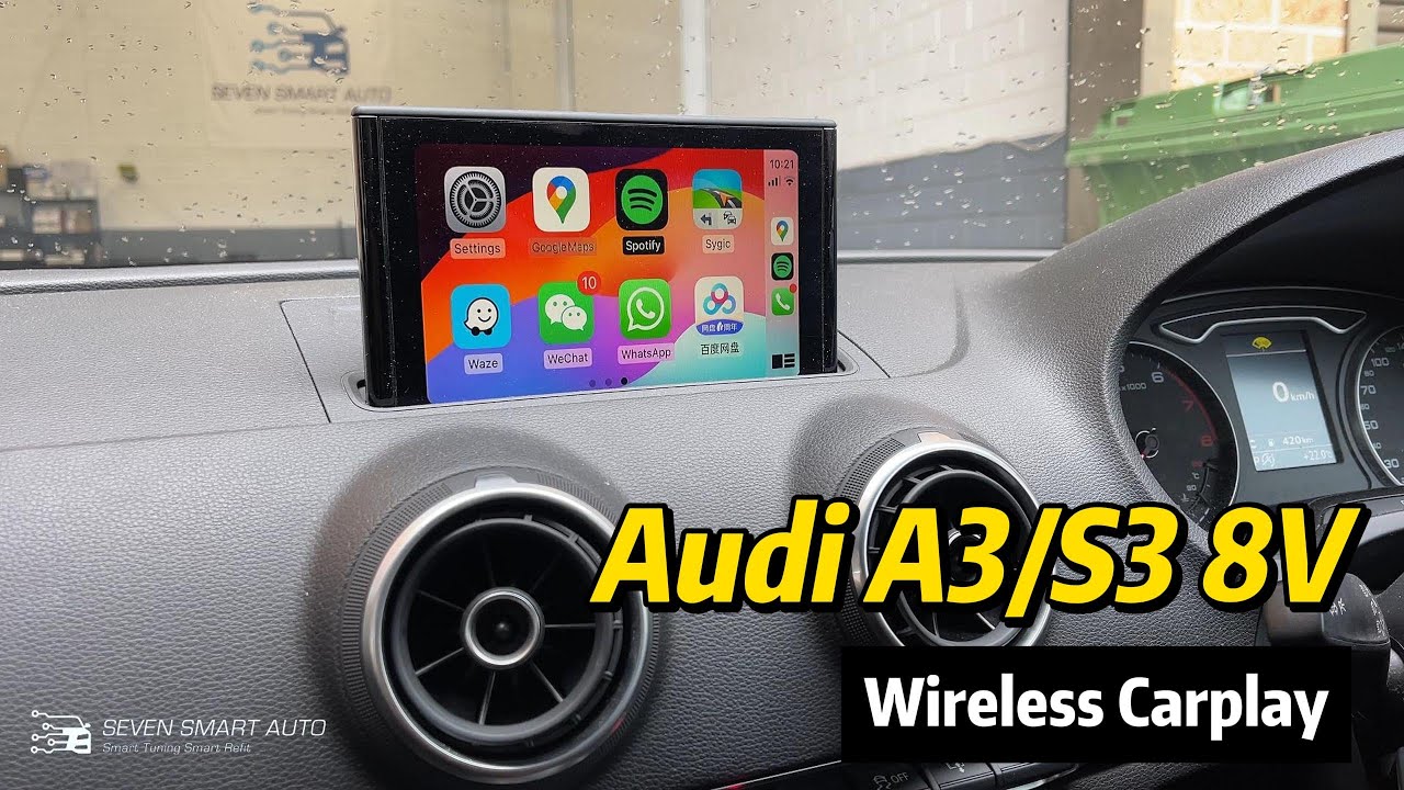 Audi A3 8V) Wireless CarPlay & Android Auto MMI Module For Audi A3 8V –  Carsosa