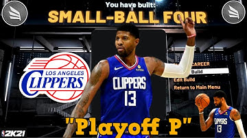 Never Before Seen "Playoff P" Build on NBA 2K21 ! *Unique Build ALERT*