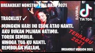 DJ MUNGKIN HARI INI ESOK ATAU NANTI || BREAKBEAT VIRAL TIK TOK TERBARU FULL BASS 2021