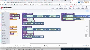 Thunkable (extra stuff): Random Locations and Collision