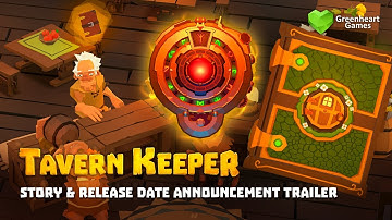 Tavern Keeper 🍻 Story & Release Date Announcement Trailer [4K] | Greenheart Games
