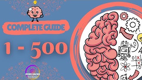 Brain Test Level 1 - 500 Complete Walkthrough (October 2025)