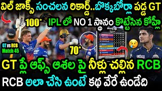 RCB Won By 9 Wickets Against GT In Match 45|GT vs RCB Match 45 Highlights|IPL 2024 Latest Updates