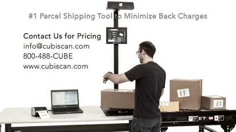 Cubiscan 75–#1 Parcel Dimensioning Tool, Quick Intro