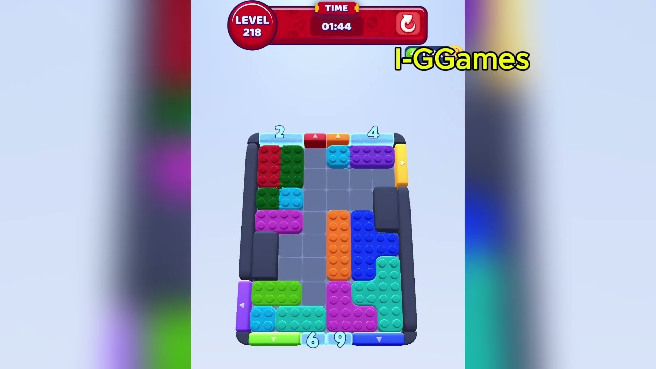 Color Block Jam Level 218 - YouTube
