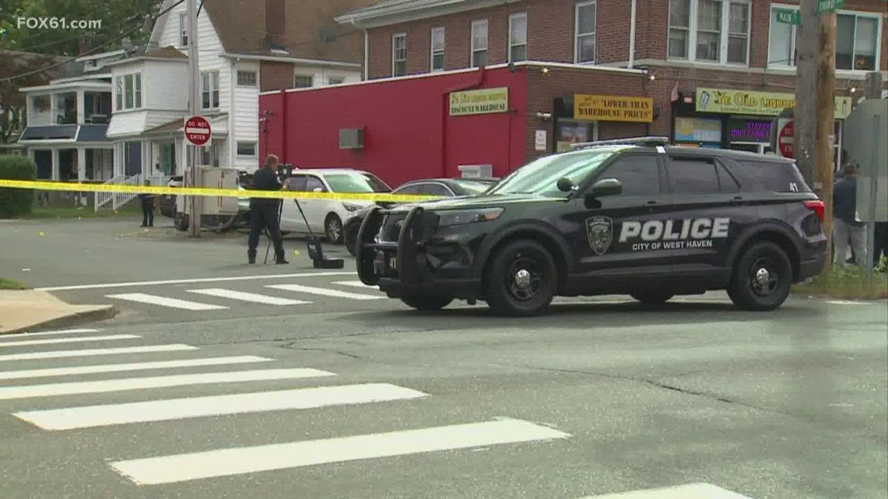 2 people injured in shooting near West Haven liquor store: police - YouTube