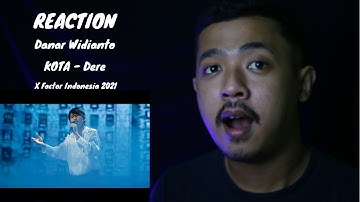 REACTION DANAR WIDIANTO - KOTA (DERE) | X FACTOR INDONESIA 2021 | ALUS BANGET
