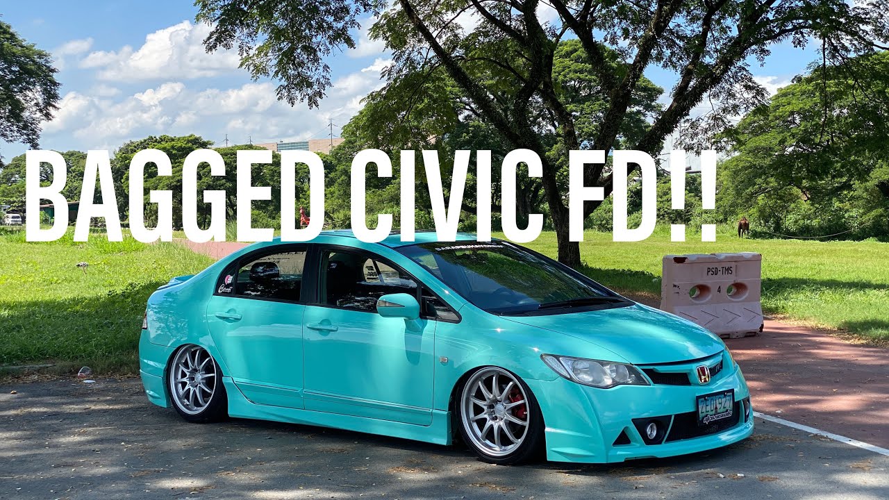 BAGGED CIVIC FD!!