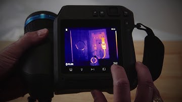 FLIR T500 Series Thermal Camera   One Touch Level Span