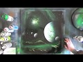 VERDE GALÁXIA - Spray Paint Art by Markus Fussell