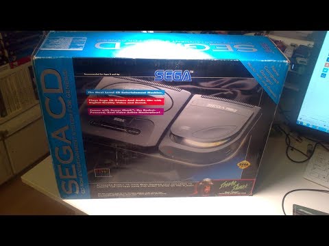 №7 Распаковка SEGA CD + игра Tomcat Alley