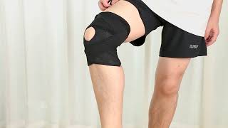 How to wear NEENCA Ultra-Soft Bandage Knee Brace? screenshot 3