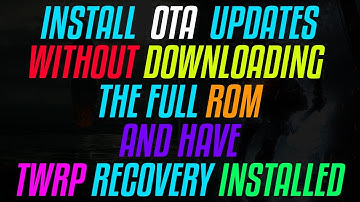 How To Install OTA Update Without Downloading FULL ROM || Bansi Patel