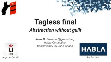 Tagless-final o la abstracción sin culpa (I/III)