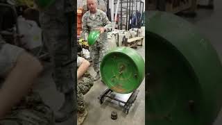 HAZMAT Technician:  Ton Container Leak part 1